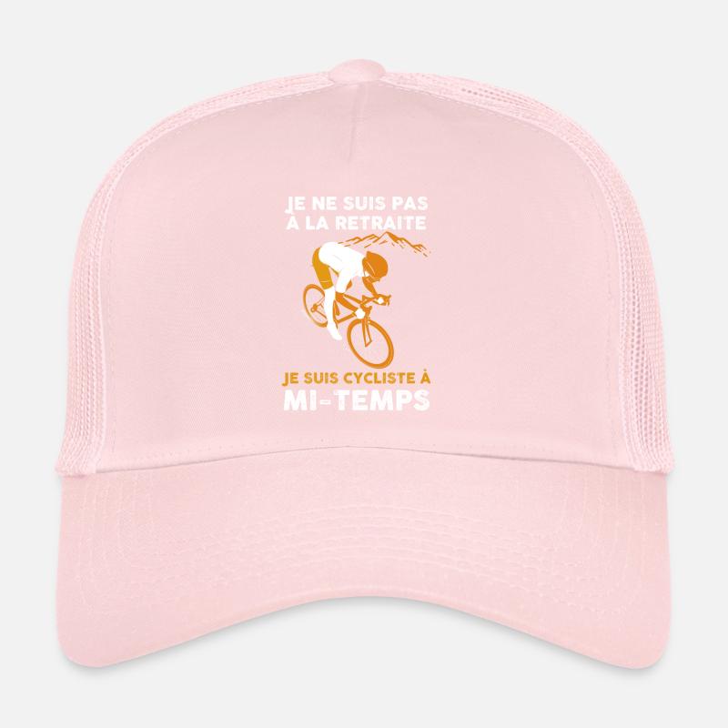Vélo Retraite, blague drôle Casquette trucker 