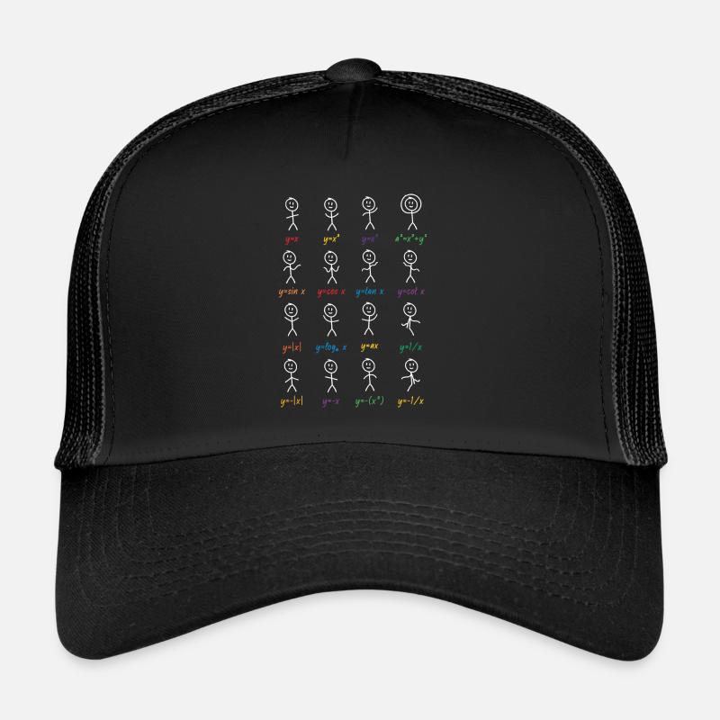 Mathématiques fonction mâles cadeau de maths Casquette trucker 