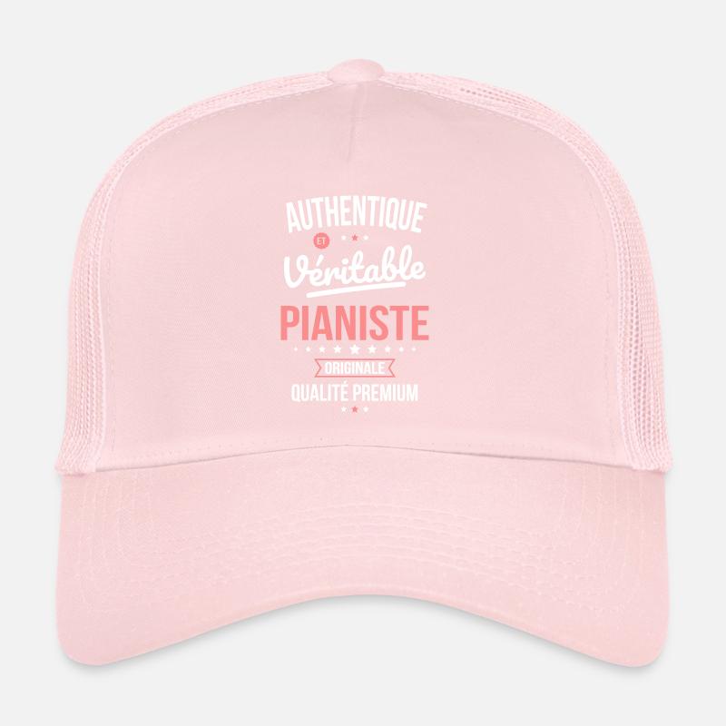 Authentique et véritable pianiste - Originale Casquette trucker 