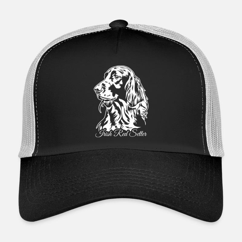 Irish Red Setter Jagdhund Jagdhunde Hunde Wilsigns Trucker Cap