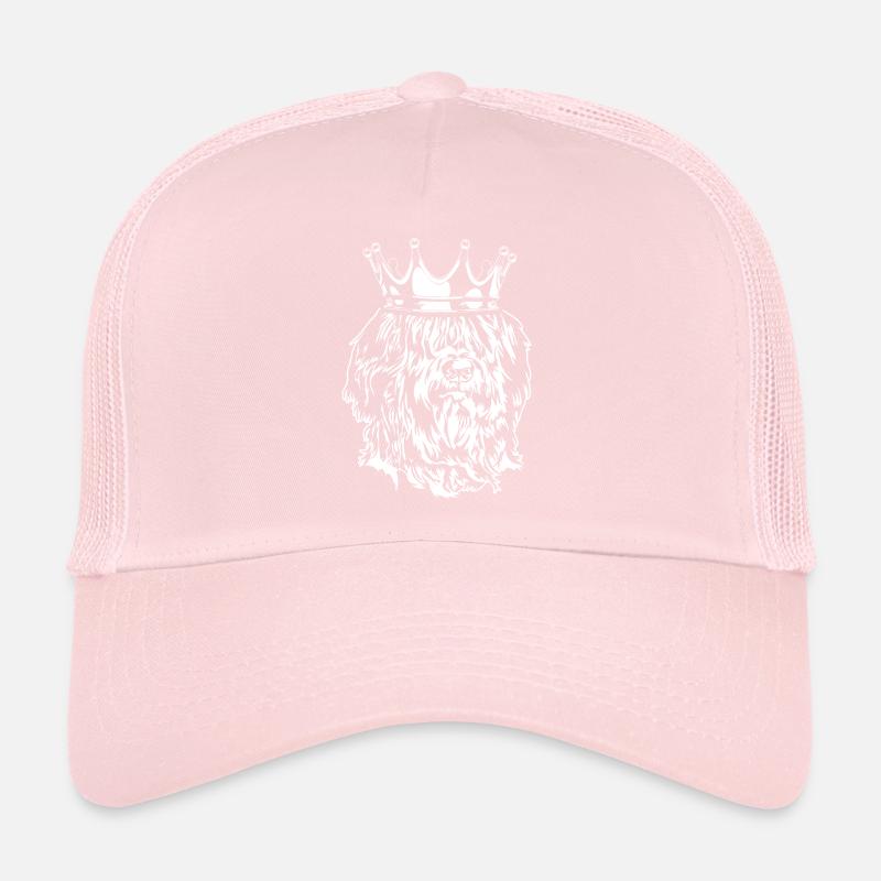 Briard Berger de Brie Krone Hund Hunde Wilsigns Trucker Cap