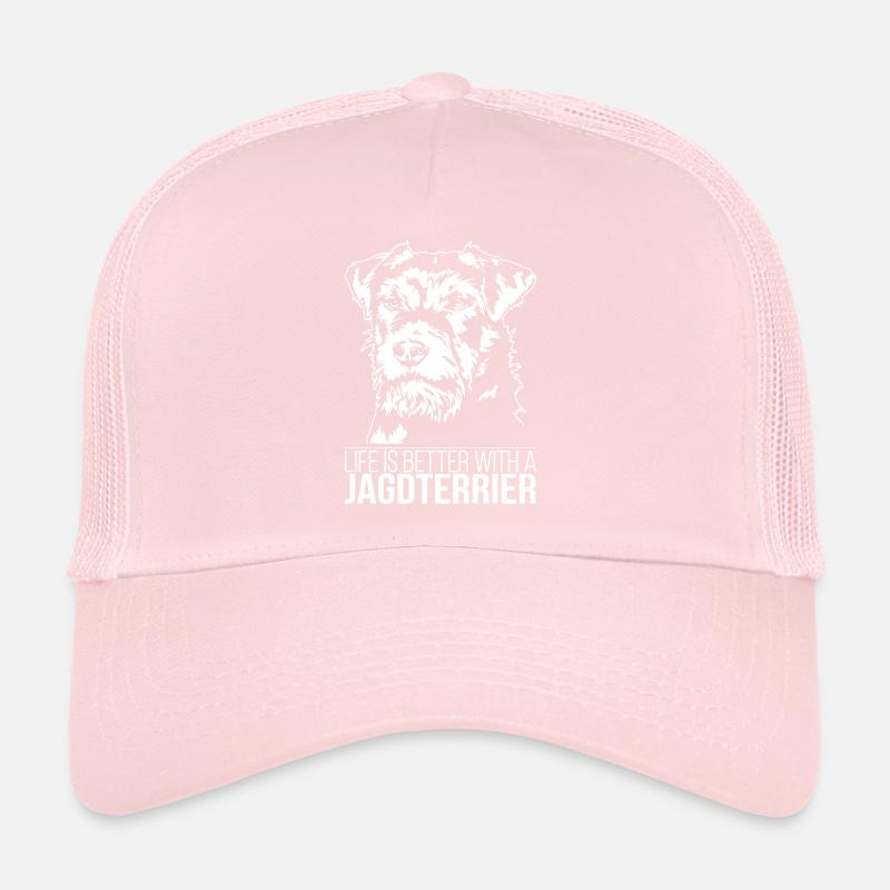 Jagdterrier life is better Hunde Hund Wilsigns Trucker Cap
