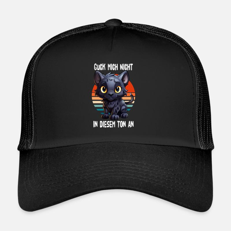 Ne me regarde pas sur ce ton, Panthère Casquette trucker 