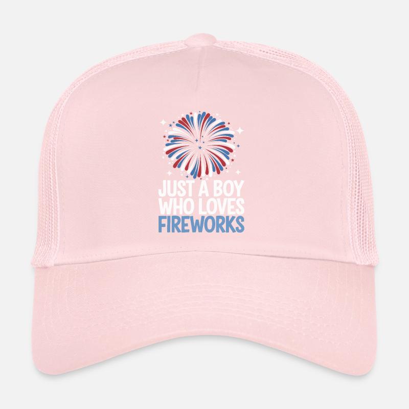 Pyrotechnics Fireworks Pyrotechnics Trucker Cap