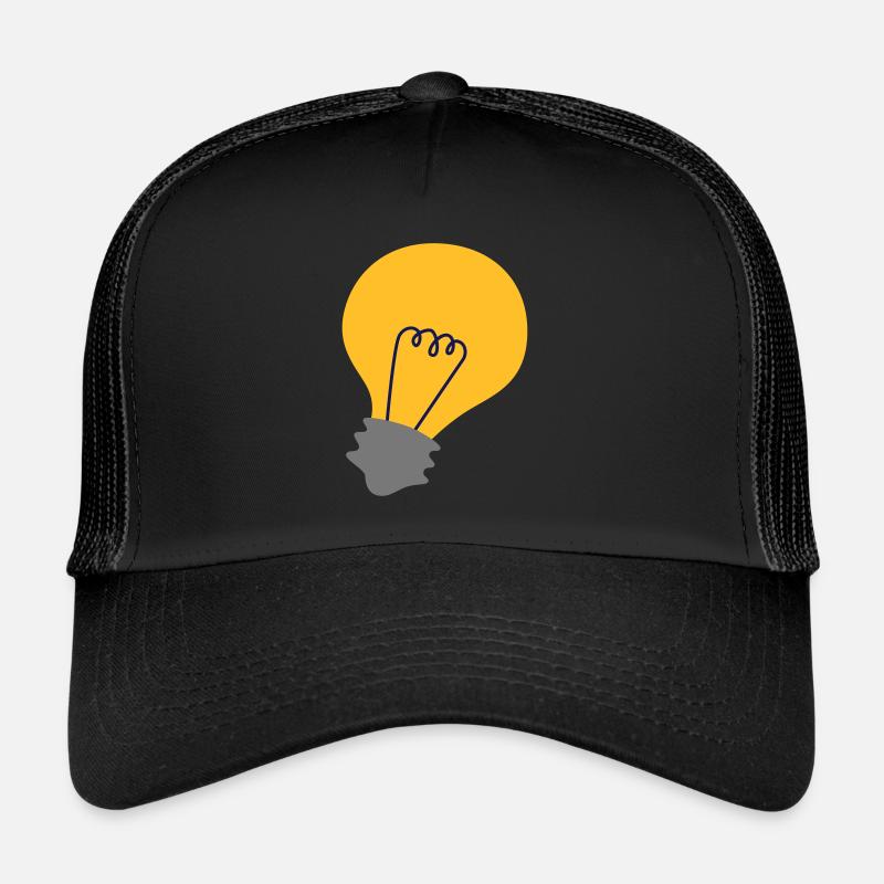 light bulb Trucker Cap
