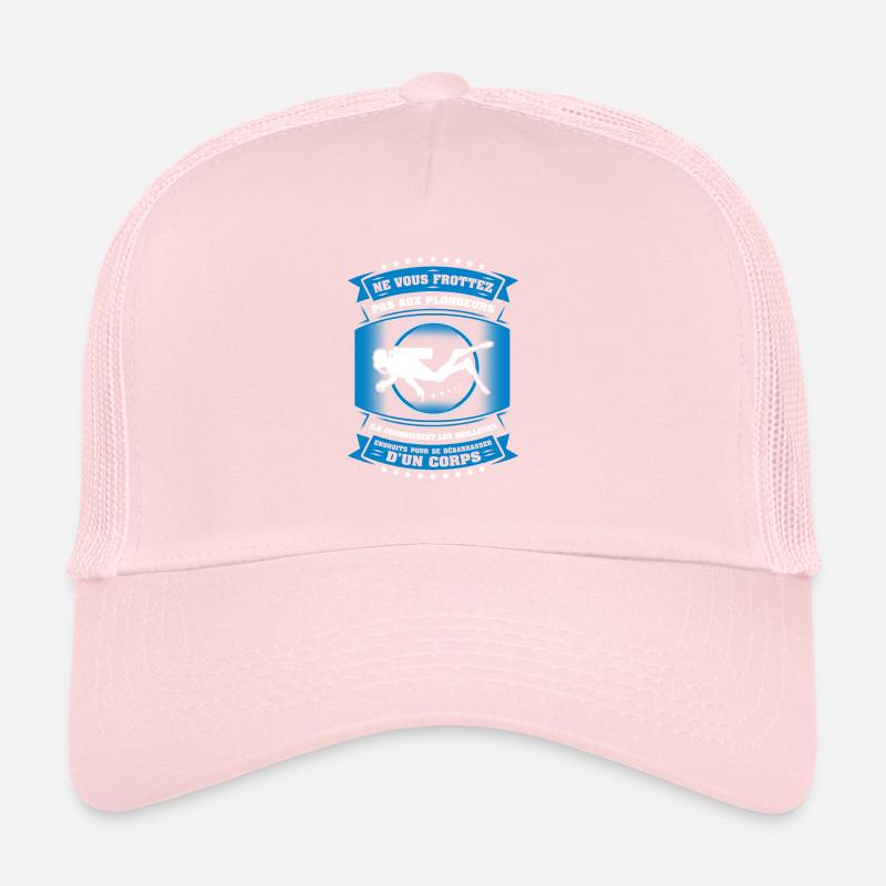 NE VOUS FROTTEZ PAS AUX PLONGEURS SOUS-MARINS Casquette trucker 