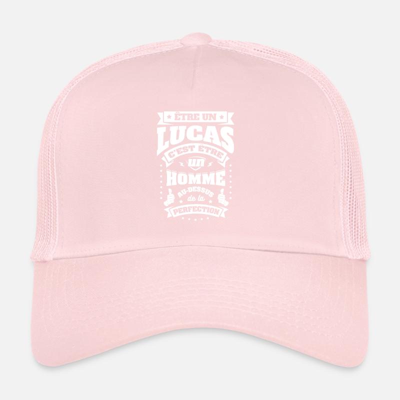 NOM - PRÉNOM - LUCAS Casquette trucker 