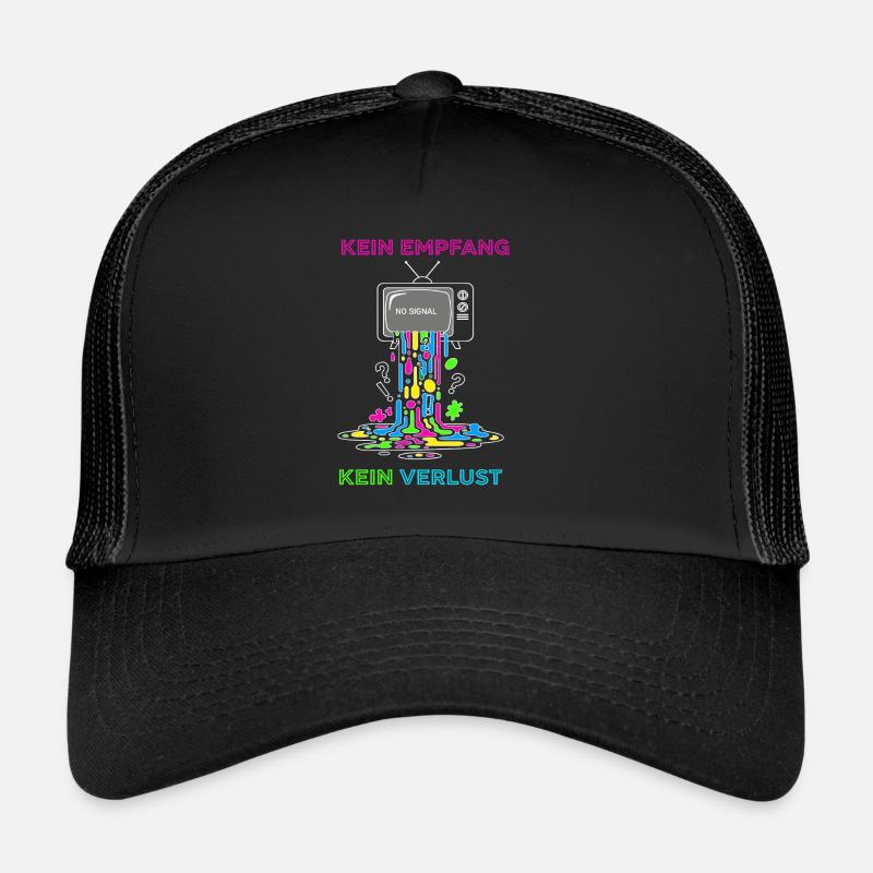 German TV - No reception, no loss Trucker Cap