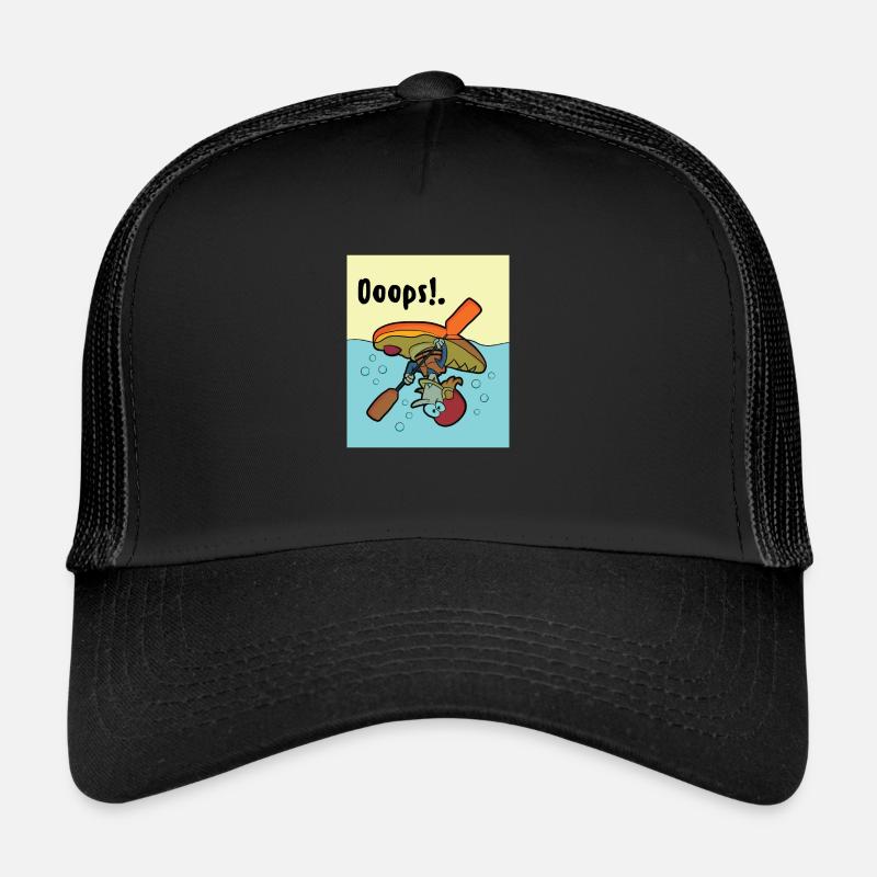 Kanu Kajak Paddeln Geschenk Kanufahrer Sprüche Trucker Cap