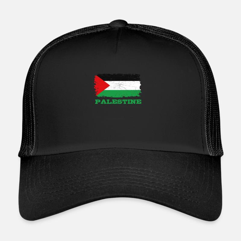 Drapeau palestinien Casquette trucker 