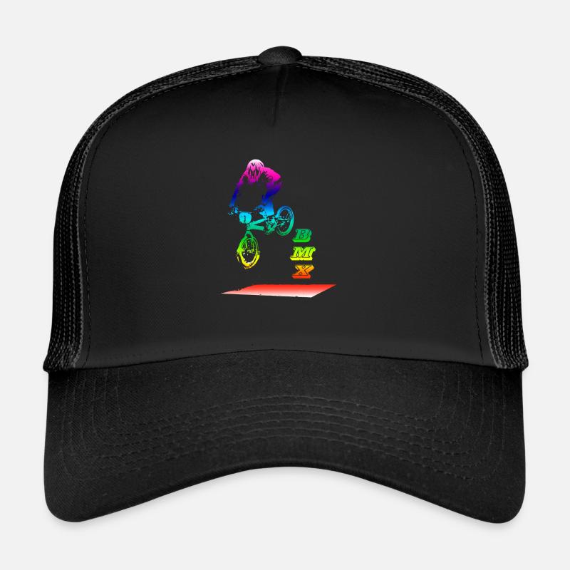bmx - Trucker Cap - Schwarz/Schwarz