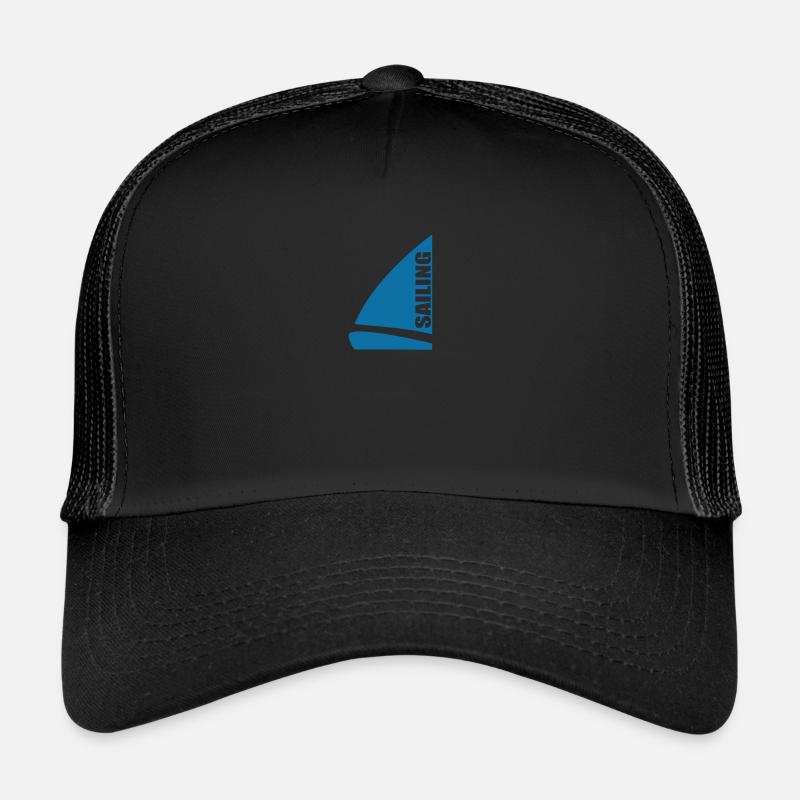 Sailing sailboat - sailor clothes Trucker Cap