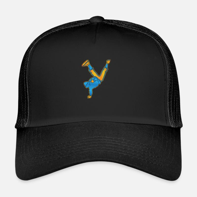 break dancing Trucker Cap