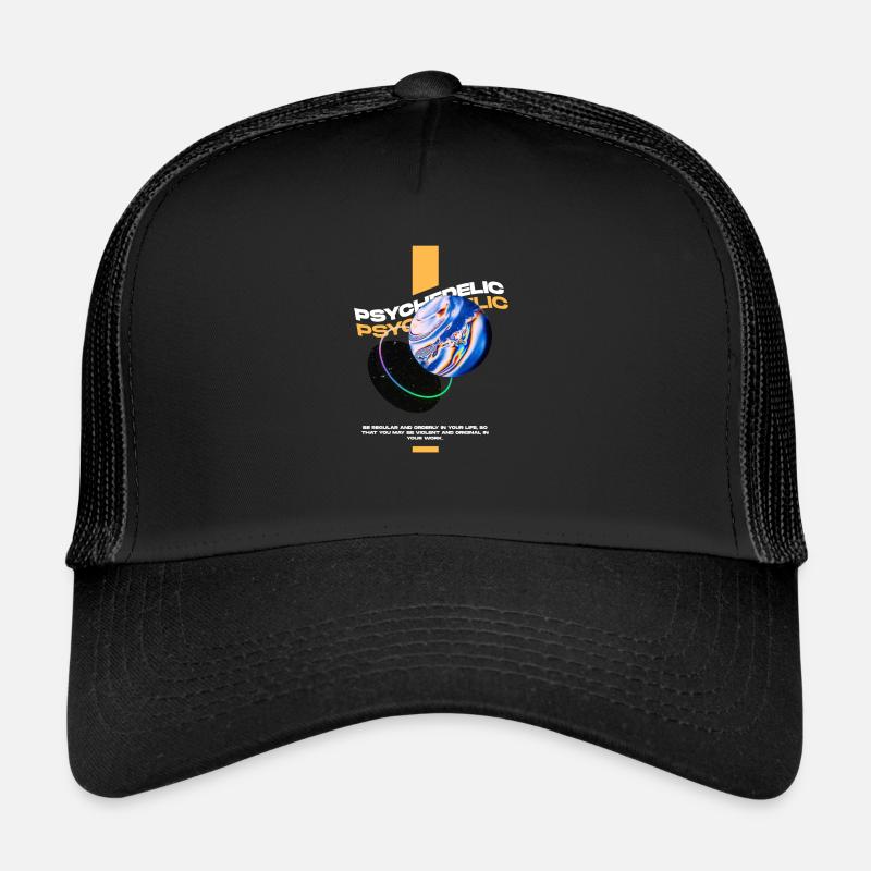 Psychedelic Universe - Trucker Cap - black/black