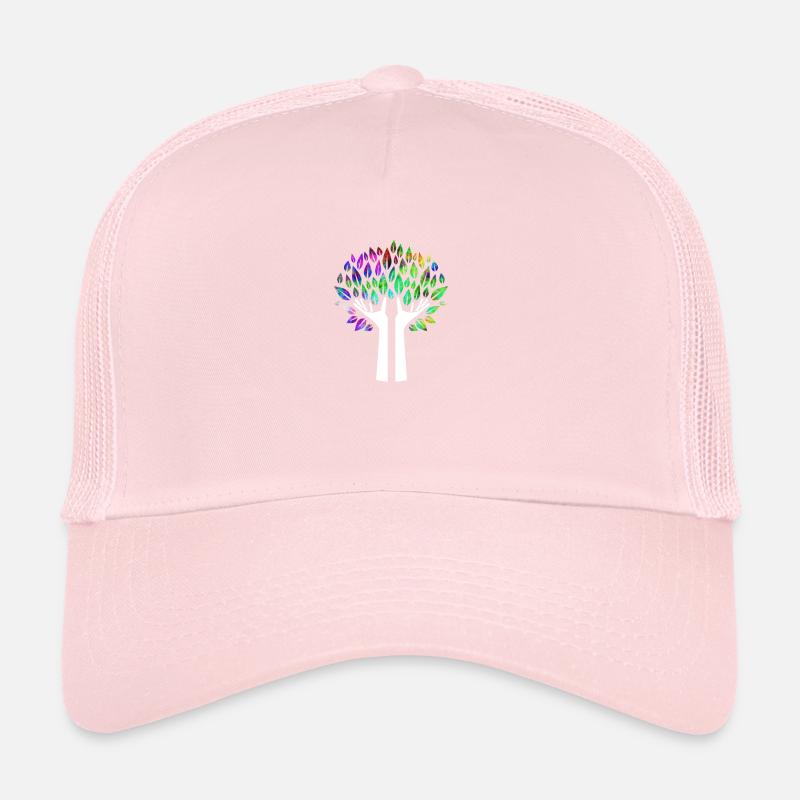 Hände Baum psychedelisch Trucker Cap