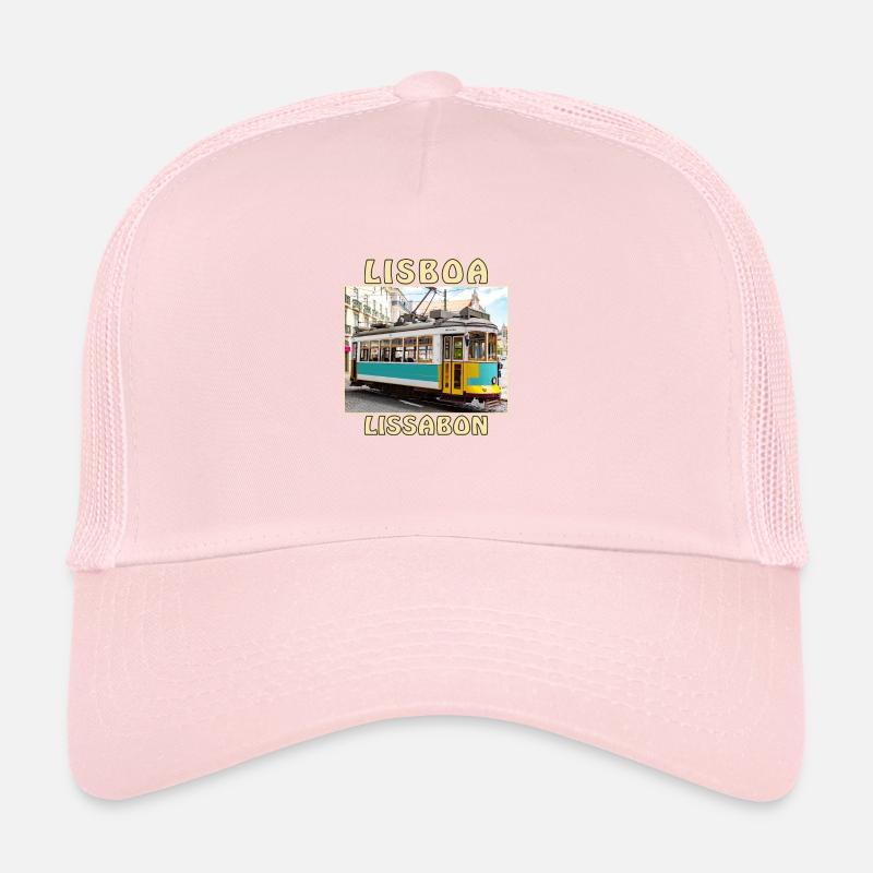 Lisboa tram Lisbonne Casquette trucker 