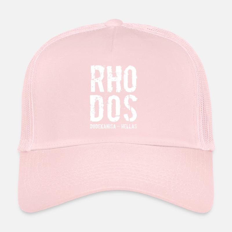 Île de Rhodes, Grèce, Mer Méditerranée, Mer Égée Casquette trucker 