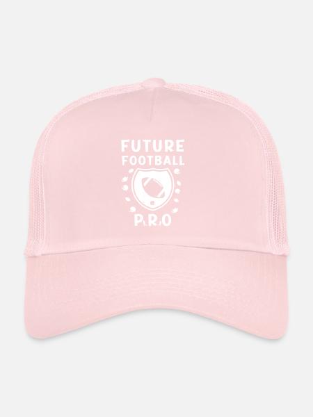 Future Football Pro - Trucker Cap - Hellrosa - Vorne