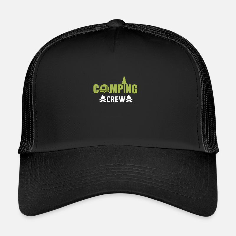 Team Camping Crew Urlaub Trucker Cap