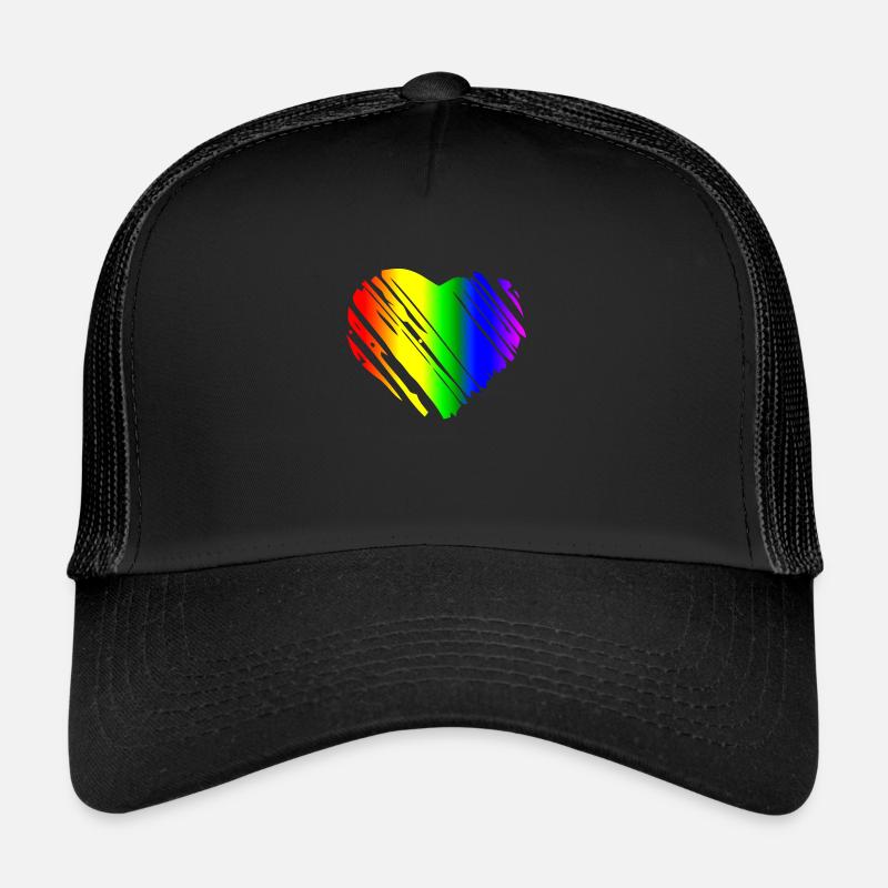 PRIDE HEART Trucker Cap