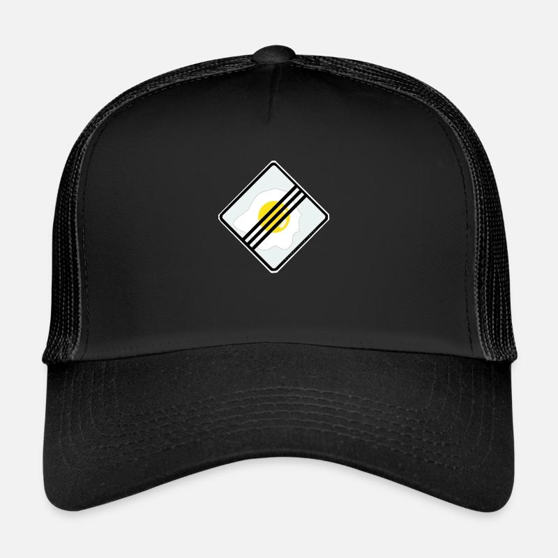 Verkehrszeichendesign: Ei. Trucker Cap