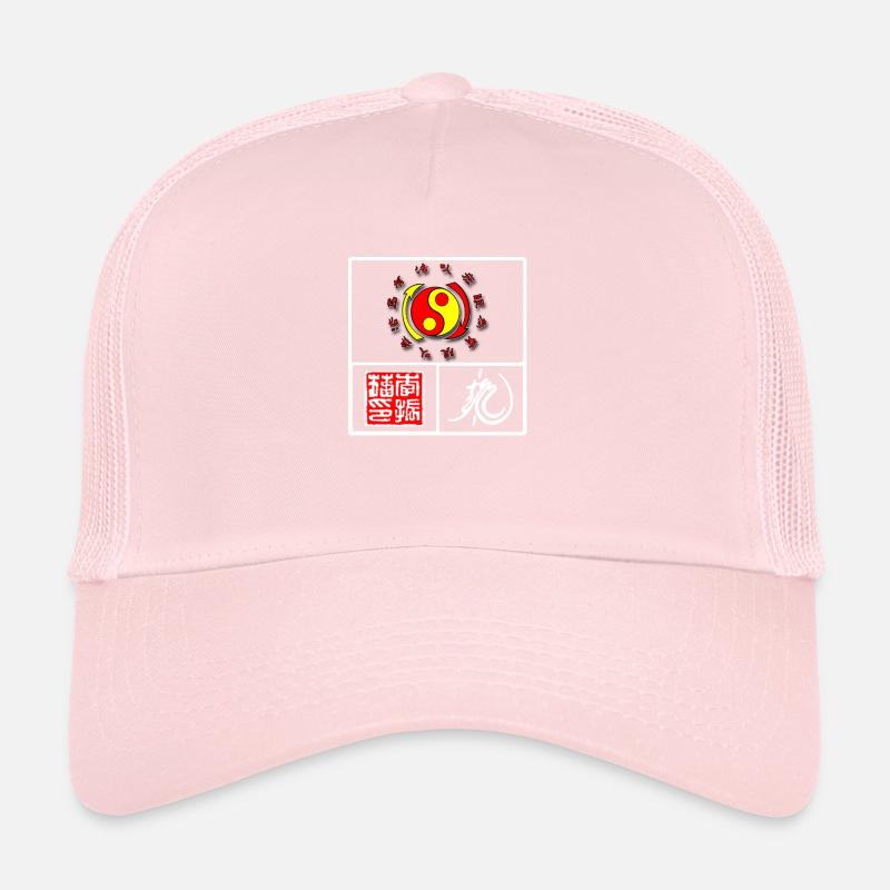 Tampon Blanc Jeet Kune Do Casquette trucker 