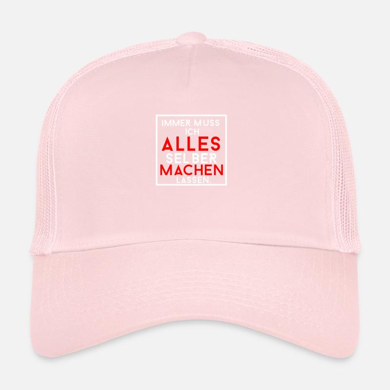 SELBER MACHEN, GESCHENK Trucker Cap