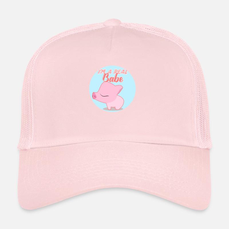 Ich bin ein echtes Baby Im a real Babe Trucker Cap