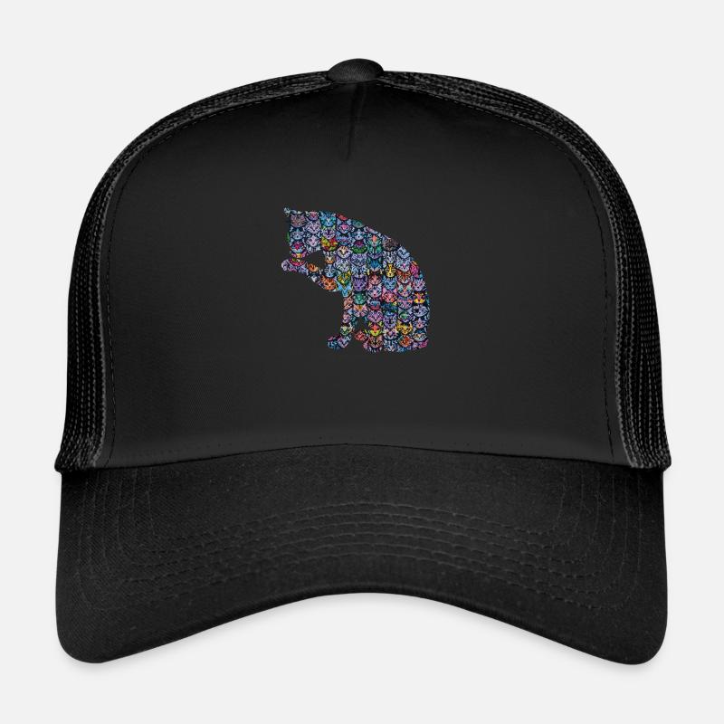 Chats dans un chat Casquette trucker 