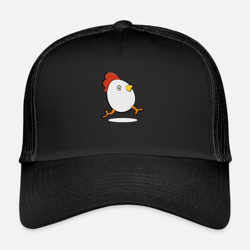 Eggs chicken - Trucker Cap - black/black