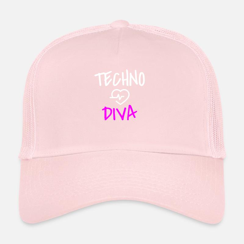 Techno Love Techno Passion Trucker Cap