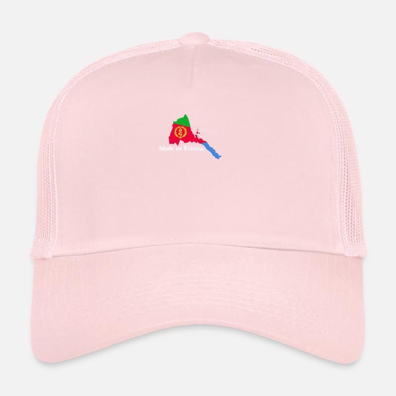 Made in Eritrea Herkunft Eritrea Länder Flagge map Trucker Cap