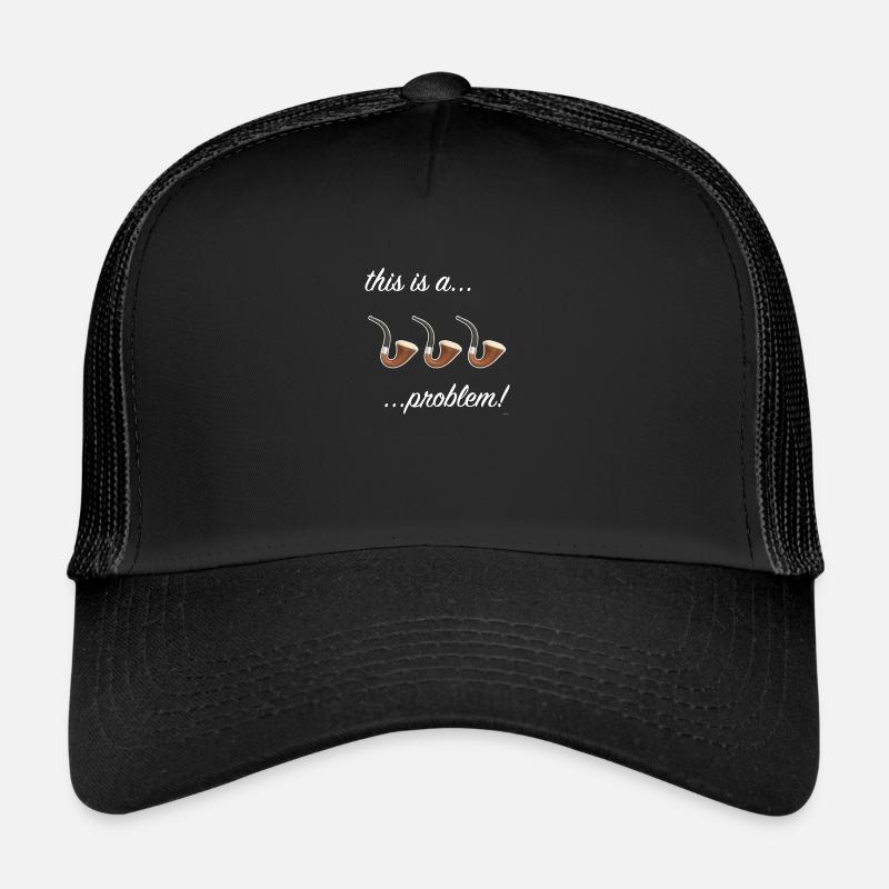 Sherlock Holmes - Dies ist ein 3-Pipe-Problem Trucker Cap