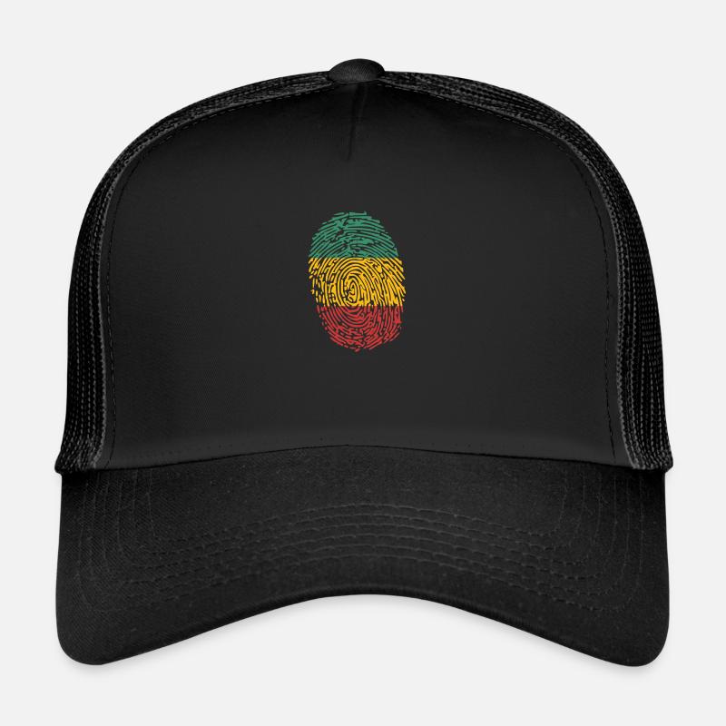 Rasta Trucker Cap