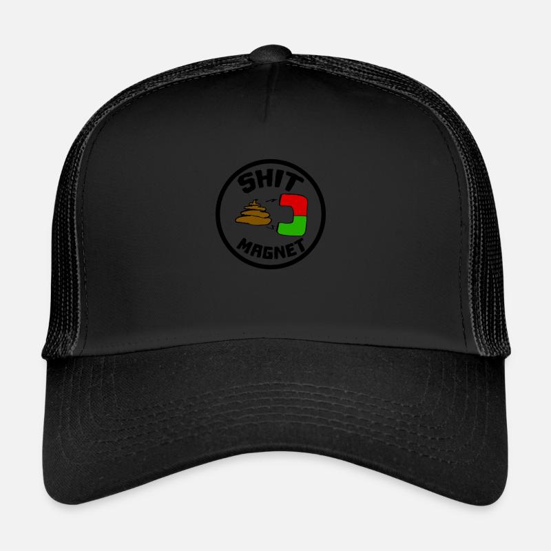Shit Magnet Scheisse Magnet Trucker Cap