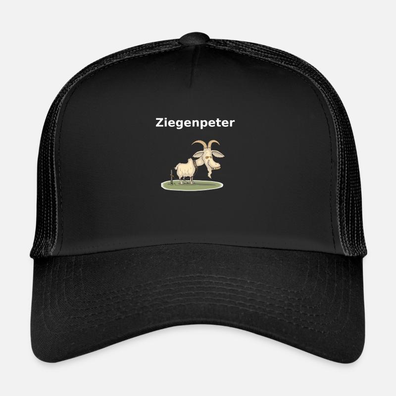 mumps - Trucker Cap - black/black
