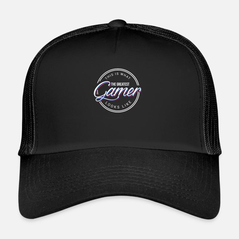 Best Gamer Gaming PC Play Computer Gift Trucker Cap