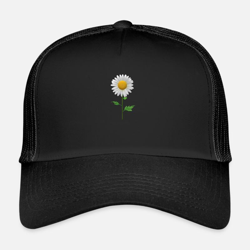 gaenseblume gänseblümchen butterblume weis gelb Trucker Cap