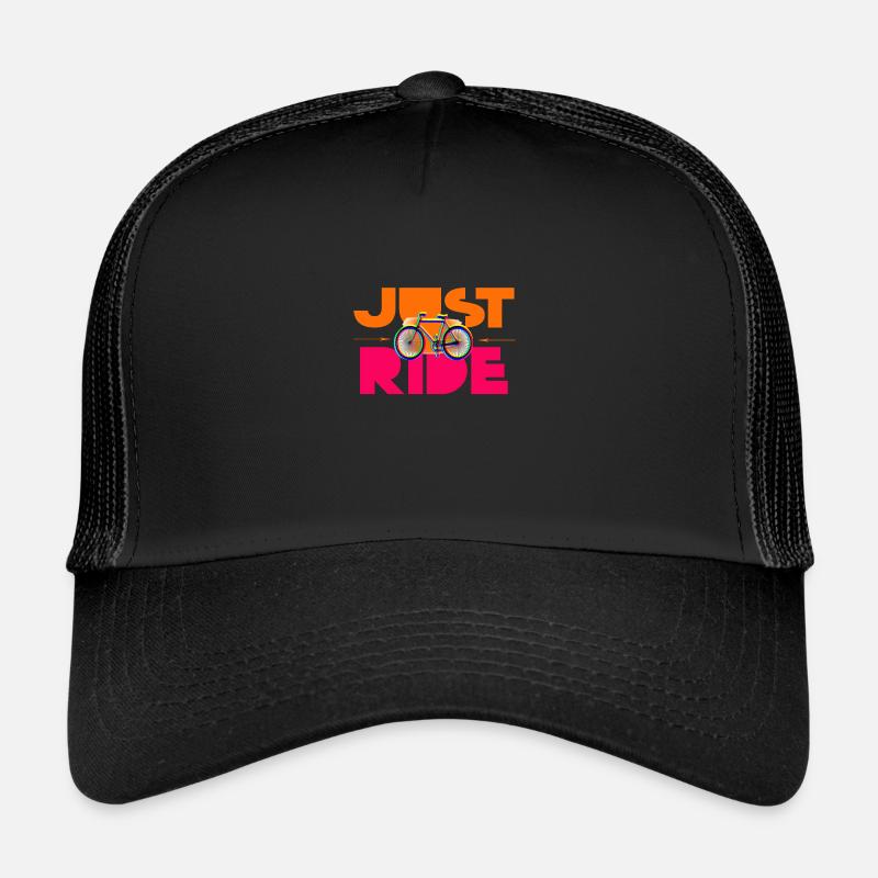 Just RIDE - Trucker Cap - black/black