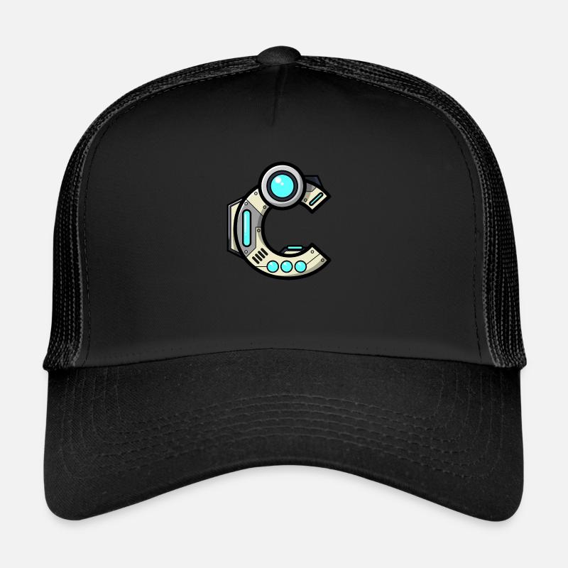 Buchstabe C Geschenk Vorname Name Geburtstag idee Trucker Cap