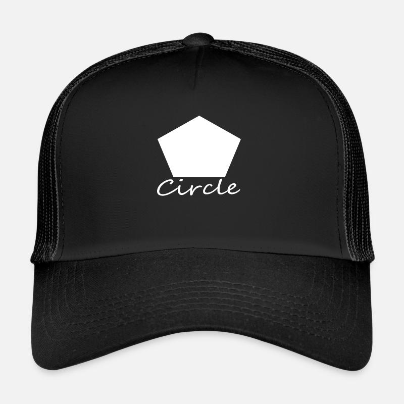 Falsche Kreisform Trucker Cap