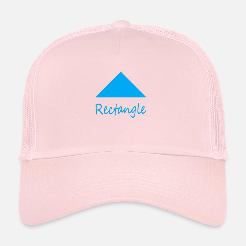 Wrong Rectangle Shape Trucker Cap