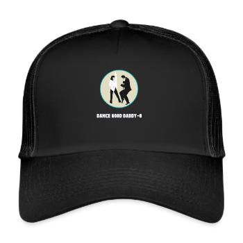 Pulp Fiction Dance - Trucker Cap - Schwarz/Schwarz - Vorne