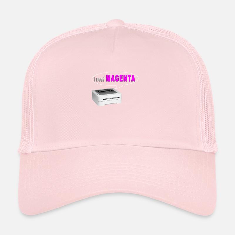 Printer magenta meme Trucker Cap