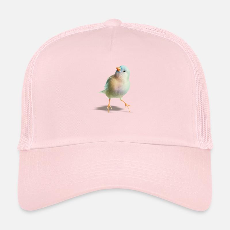 Pensive bird Trucker Cap