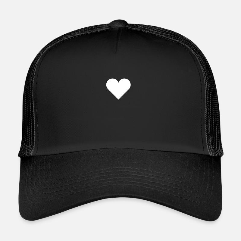 cœur Casquette trucker 