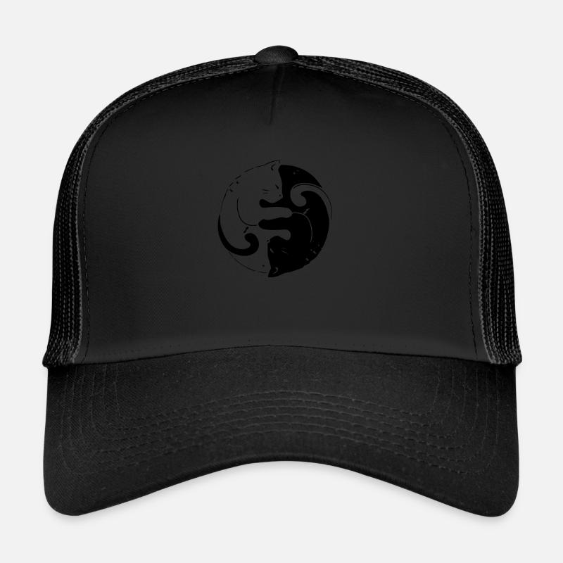 Cat cats Jing Jang Trucker Cap