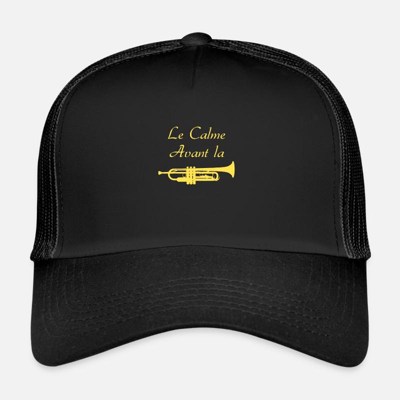 DIE RUHE VOR DER TROMPETE - Wortspiele Trucker Cap
