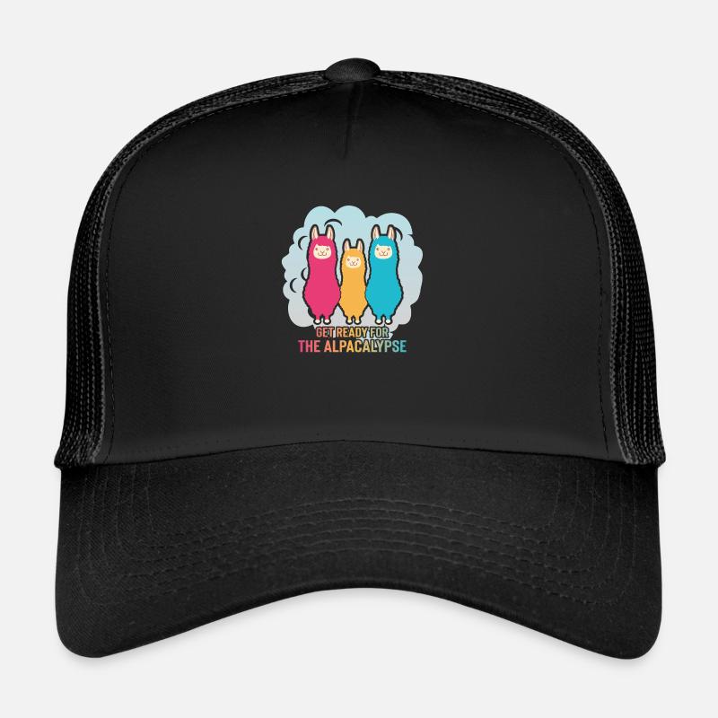 Alpacalypse Alpacalypse Apocalypse Casquette trucker 