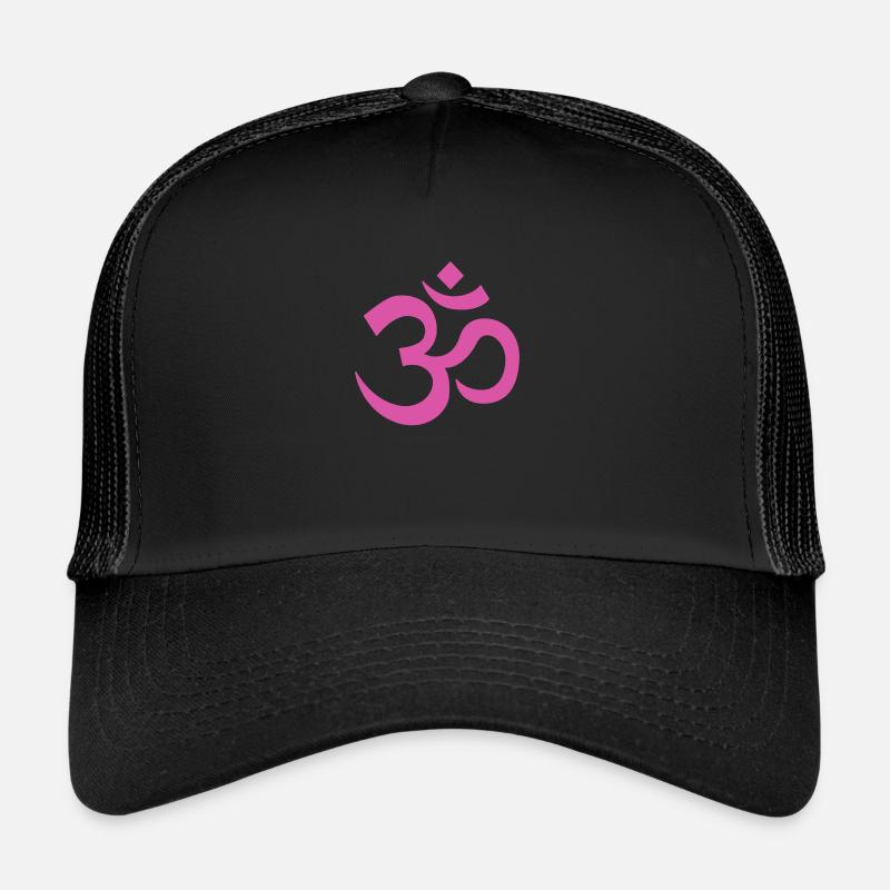 OM 23 - Trucker Cap - black/black